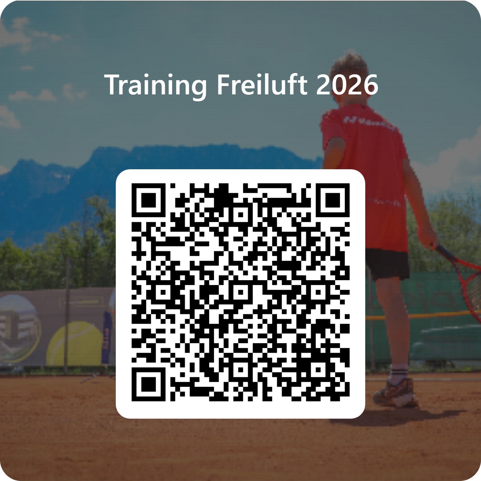 Anmeldung Tenniskindertraining Sommer 2026